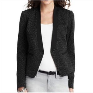 Loft animal print blazer